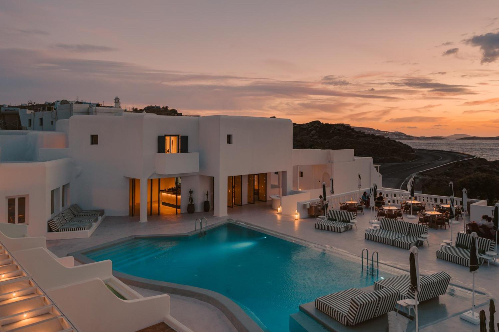 Croco Mykonos Hotel Túrlosz Kültér fotó